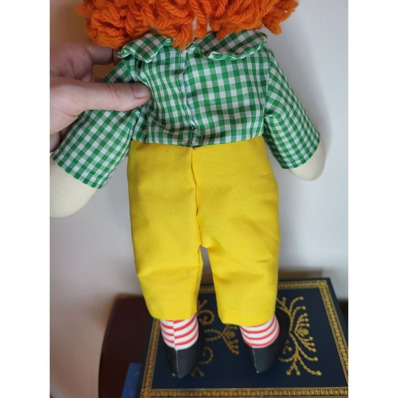 Raggedy Andy Doll handmade ragdoll 80s vintage good condition - Picture 10 of 14